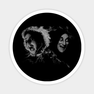 Young Frankenstein - Black and White Design Magnet